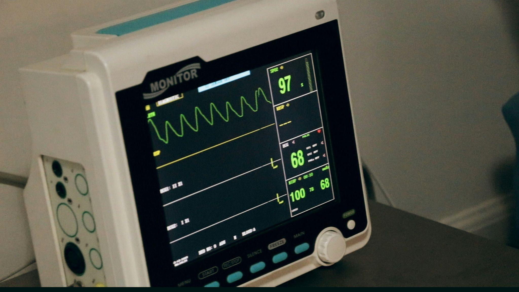 A heartbeat monitor